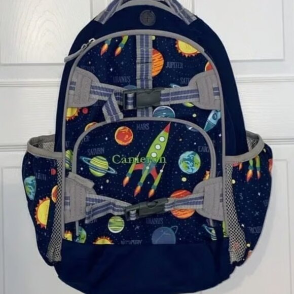Pottery Barn Kids Backpack With “Cameron” Embroidery. - Picture 1 of 4